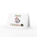 Mooey Cow Christmas cards by jadeddesigns Mooey Cow Christmas cards