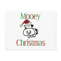 Mooey Cow Christmas Post Cards