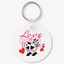 Mooey Love Valentine keychains by valentinesday Mooey Love Valentine keychains