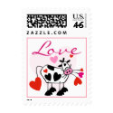 Mooey Love Valentine postage