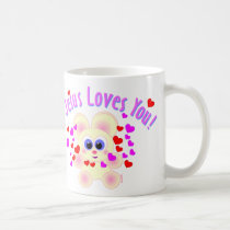 Mooky Mug - Jesus Loves You! mugs