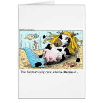 Moomaid Funny Cow Cartoon Gifts Tees Collectibles Cards