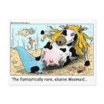 Moomaid Funny Cow Cartoon Gifts Tees Collectibles Postcards