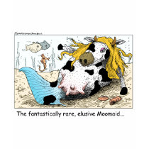 Moomaid Funny Cow Cartoon Gifts Tees Collectibles t-shirts