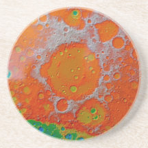 Moon #4 coaster