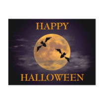 Moon and Bats Postcards