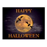 Moon and Bats Postcards