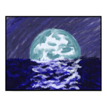Moon and Sea posters