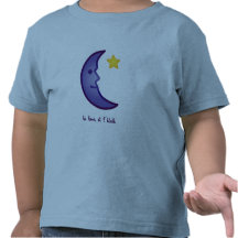 Moon and Star Toddler T-Shirt