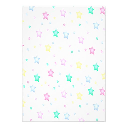 Moon and Stars Baby Shower Invitations