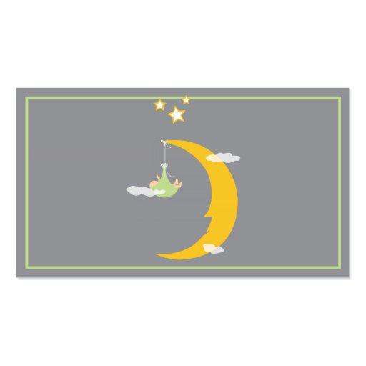 Moon and Stars Business Card
