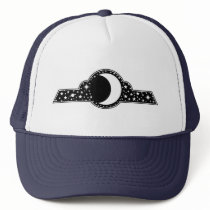 Moon and Stars hats by 3DMOONMAN Moon and Stars hats