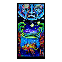 moon and stars posters by dreamingtree moon and stars posters