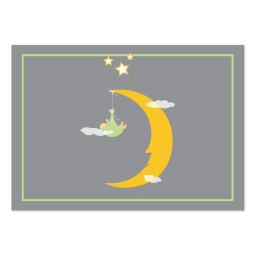 Moon and Stars Table Place Card Business Card