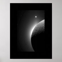 Moon and Venus Poster