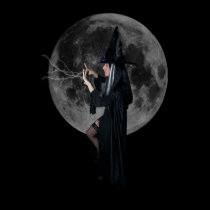 Moon and witch posters