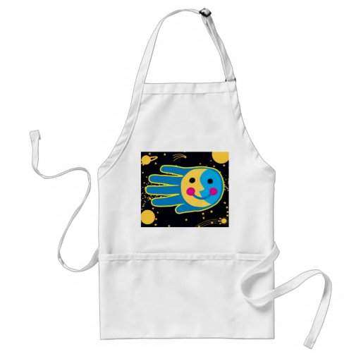 Moon apron