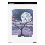Moon Autumn Leaf Tree Fall Nature Destiny Season iPad 3 Decal