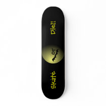 Moon Bat Skate or Die skateboards by MissMissyLue Moon Bat Skate or Die skateboards