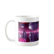 Moon Between Two Oceans Mug