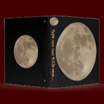 Moon Binder Book Full Moon Avery Binder Gifts binders