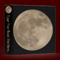 Moon Binder Book Full Moon Avery Binder Gifts binders
