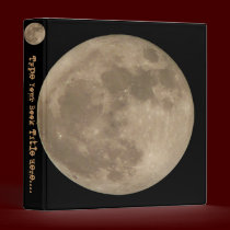 Moon Binder Book Full Moon Avery Binder Gifts binders