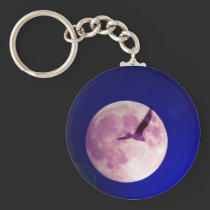 Moon Bird keychains