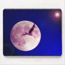 Moon Bird mousepads by Rainmountain Moon Bird mousepads