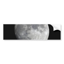 Moon bumper stickers