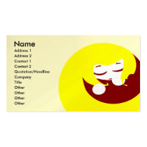 moon business cards