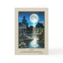 Moon Card by lynettecook Moon Card