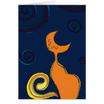 Moon Cat cards