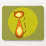 Moon Cat Mousepad