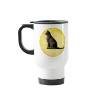 Moon Cat Coffee Mugs