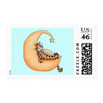Moon Cat Nap postage