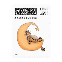 Moon Cat Nap stamps