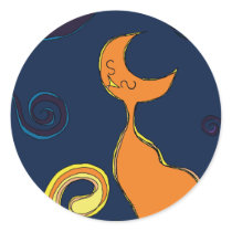 Moon Cat stickers