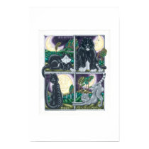Moon Cats posters