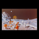 Colonie de lune avec l'affiche de Rover posters