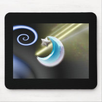 Moon Comet mouspad mousepads