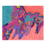 Moon Crashers, abstract art Moon Crashers, abstract art