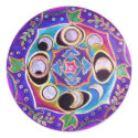 Moon Cycle Mandala Sticker by arteeclectica