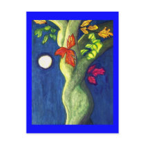 Moon Dance - postcard by ArtHeals Moon Dance - postcard