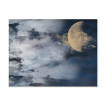 Moon Digital Artwork postcards by NixxysPicks Moon Digital Artwork postcards