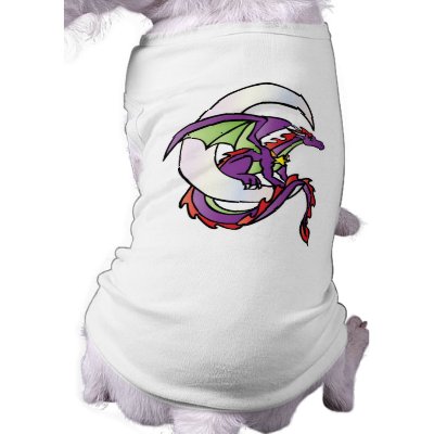 Moon Dragon Pet Tee by DragonsFlame