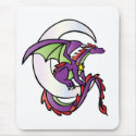 Moon Dragon mousepads
