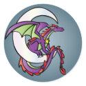 Moon Dragon stickers