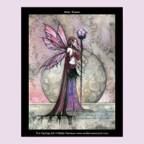 Moon Dream Fairy Poster by Molly Harrison posters