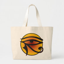 Moon Eye Of Horus Canvas Bags